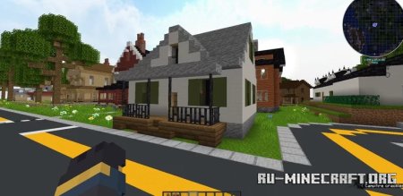  1950s Quebec suburb home  Minecraft