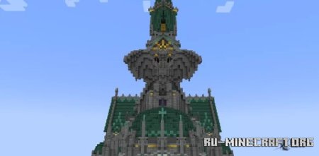  Cathedral medieval fantasy  Minecraft