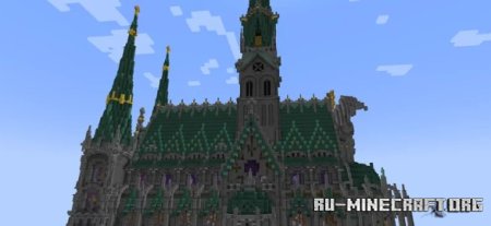  Cathedral medieval fantasy  Minecraft