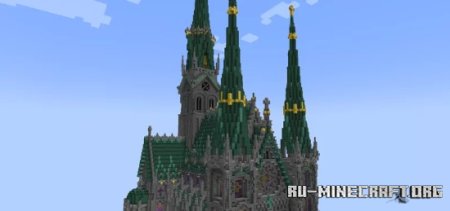  Cathedral medieval fantasy  Minecraft