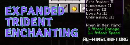  Expanded Trident Enchanting  Minecraft 1.21.1