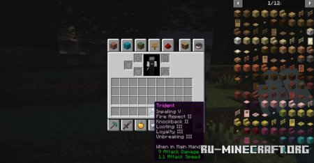  Expanded Trident Enchanting  Minecraft 1.21.1