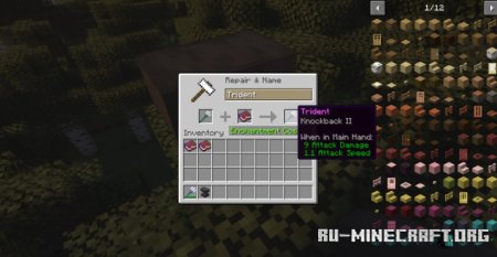  Expanded Trident Enchanting  Minecraft 1.21.1