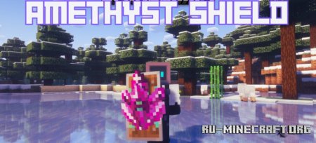  Amethyst Shield  Minecraft 1.21.1