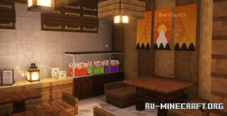  Coffe Shop - Sip N Goo  Minecraft