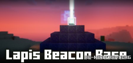  Lapis Beacon Base  Minecraft 1.21.1