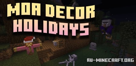  Moa Decor Holidays  Minecraft 1.21.1