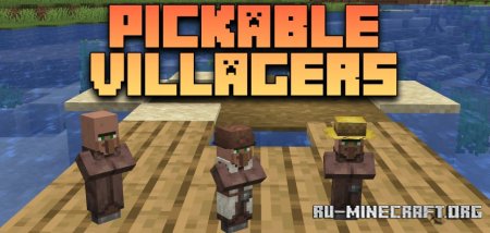  Pickable Villagers  Minecraft 1.21.1