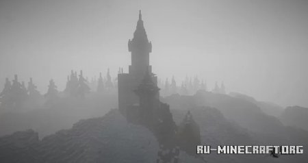  Small fortress in snow  Minecraft