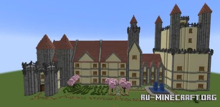  Balmoral Castle (Fantasy Spin)  Minecraft