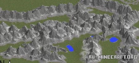  Mountain Range  Minecraft