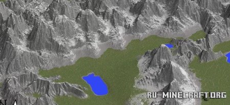  Mountain Range  Minecraft