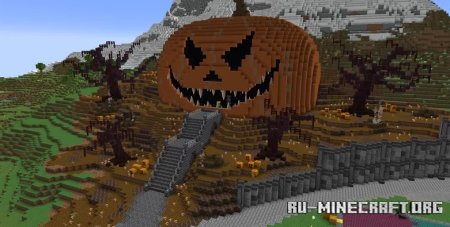  Halloween Pumpkin Build  Minecraft