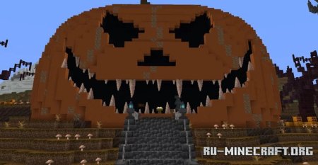  Halloween Pumpkin Build  Minecraft