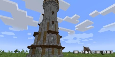  Medieval Fever (3) - Tower Lighthouse  Minecraft