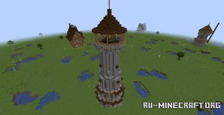  Medieval Fever (3) - Tower Lighthouse  Minecraft