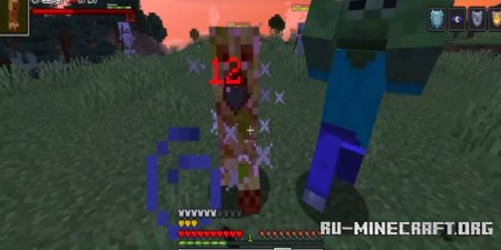  Text Damage Indicators  Minecraft 1.16.5