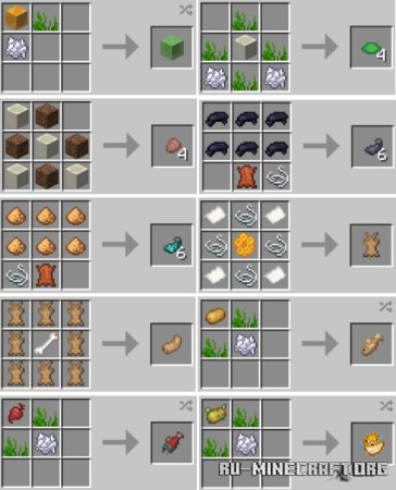  Vegan Mob Drops  Minecraft 1.21.1