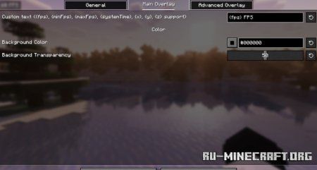  FPS Overlay  Minecraft 1.21.1