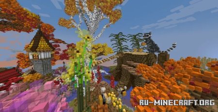  Autumnal Lobby by Xzair  Minecraft