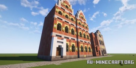  Hauserpaket Wismar Ziegelhauser  Minecraft