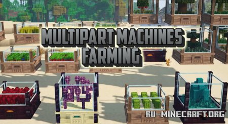  Multipart Machines Farming  Minecraft 1.21.1