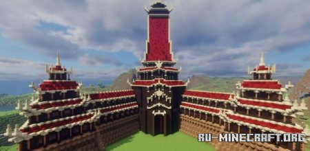  Fire Nation Royal Palace - The Last Airbender  Minecraft