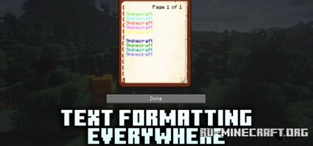  Text Formatting Everywhere  Minecraft 1.21.1