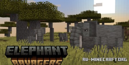  Elephant Ravagers  Minecraft 1.21