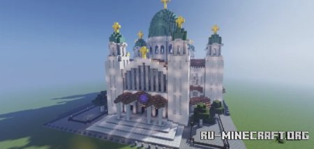  Saint Elefterias Orthodox Church  Minecraft