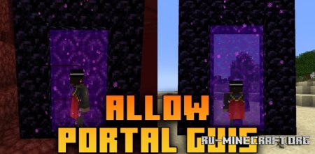  Allow Portal GUIs  Minecraft 1.21.3