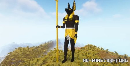  Egyptian Anubis Statue  Minecraft