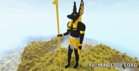  Egyptian Anubis Statue  Minecraft