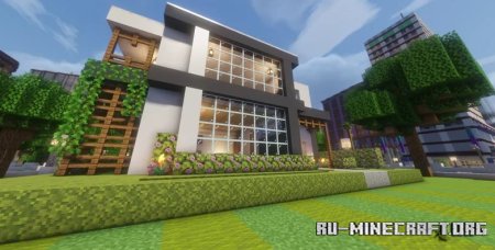  Modern House by JeebusMCX  Minecraft