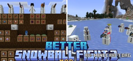  Better Snowball Fight 3  Minecraft 1.21.1