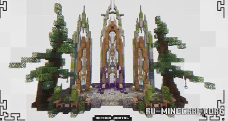  Nether portal by simonchikvs  Minecraft