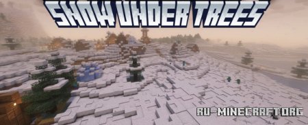  Snow Under Trees  Minecraft 1.21.3