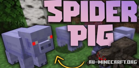  Spider Pig  Minecraft 1.21.3