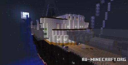  Lusitania (torpedo explosion)  Minecraft