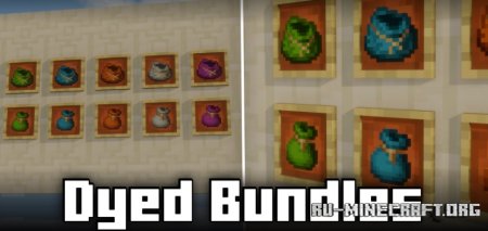  Dyed Bundles  Minecraft 1.21.3