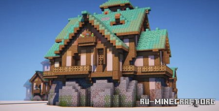  13,800 Medieval House  Minecraft