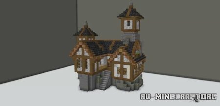  13,800 Medieval House  Minecraft