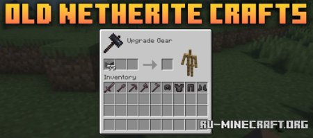  Old Netherite Crafts  Minecraft 1.21.3