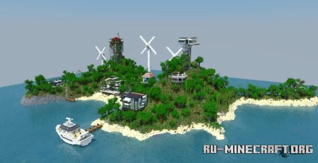  Remote Island Base  Minecraft