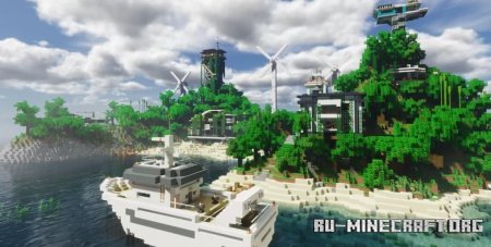  Remote Island Base  Minecraft