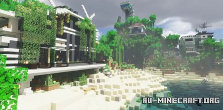  Remote Island Base  Minecraft