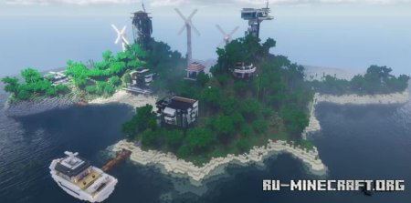  Remote Island Base  Minecraft