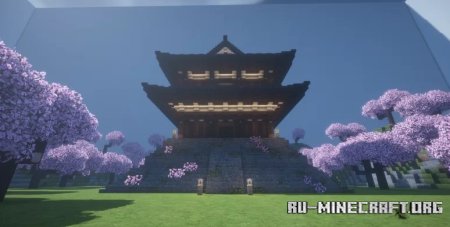  Japanese perimeter wall outhouse  Minecraft