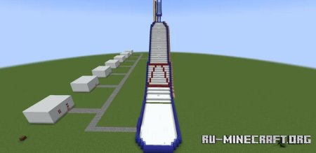  Working Ski Jumping Hill HS55  Minecraft