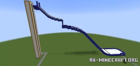  Working Ski Jumping Hill HS55  Minecraft